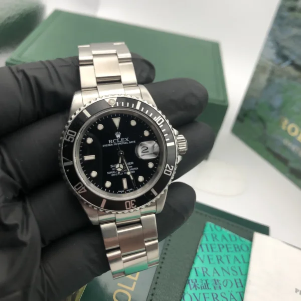 SOLD Rolex submariner 16610 1999 box and accessories - Image 6