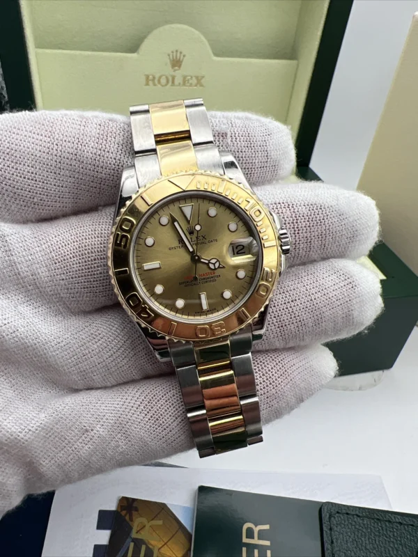 Rolex Yachtmaster 168623 year 2007 35mm box papers