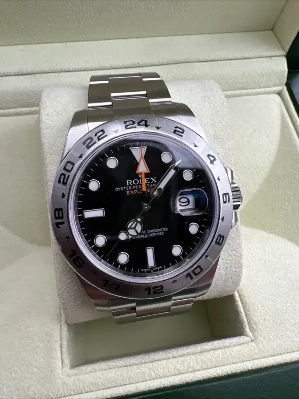 Rolex explorer 2 216570 FULLY STICKERED box and papers