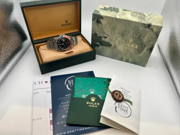 Rolex GMT master 16760  “fat lady”box and accessories - Image 10