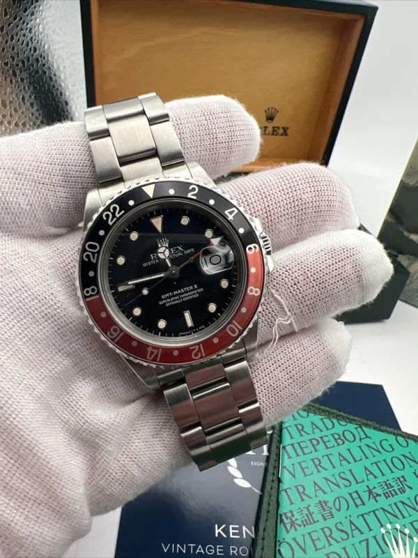 Rolex GMT master 16760  “fat lady”box and accessories