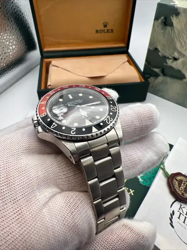 Rolex GMT master 16760  “fat lady”box and accessories - Image 4