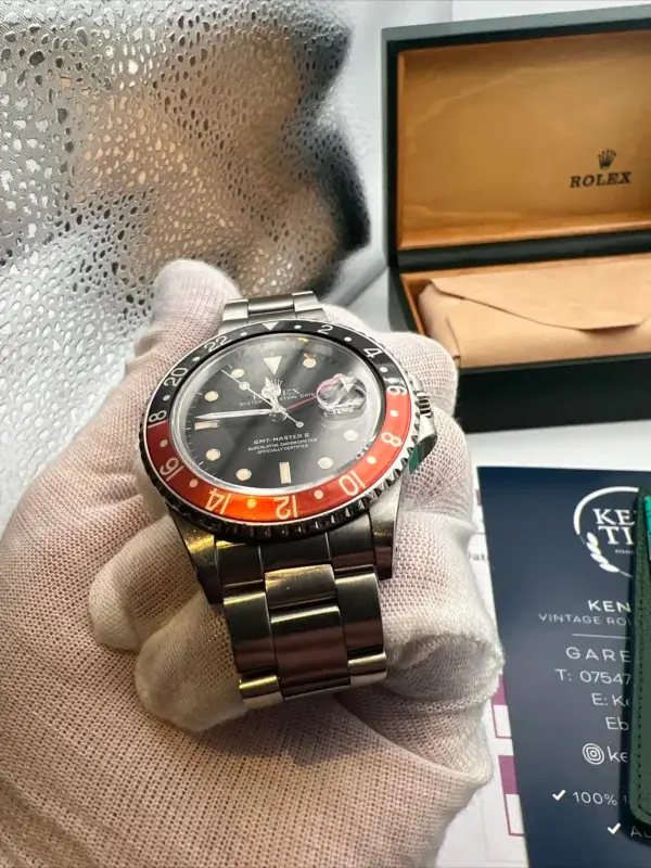 Rolex GMT master 16760  “fat lady”box and accessories - Image 3