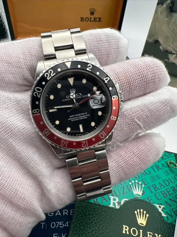 Rolex GMT master 16760  “fat lady”box and accessories - Image 2