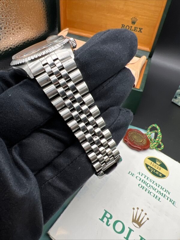 Rolex Datejust watch 16030 1986 box papers - Image 9