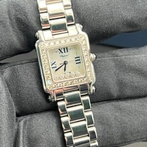 Chopard Happy Sport Steel Square Ladies Diamond Watch Quartz Ref. 27/8892-23