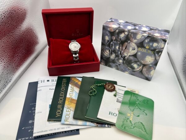 Rolex ladies Yachtmaster 169622 box papers  serviced - Image 3