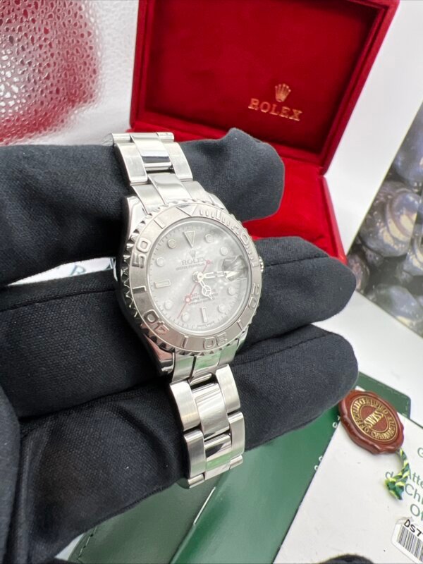 Rolex ladies Yachtmaster 169622 box papers  serviced - Image 10