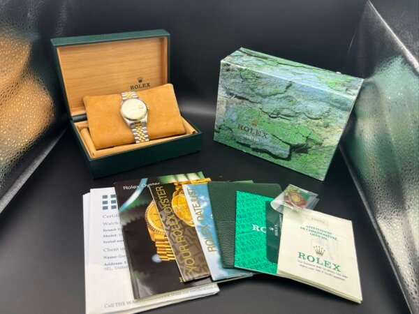 Rolex Datejust watch 16233 1996 box papers. - Image 2