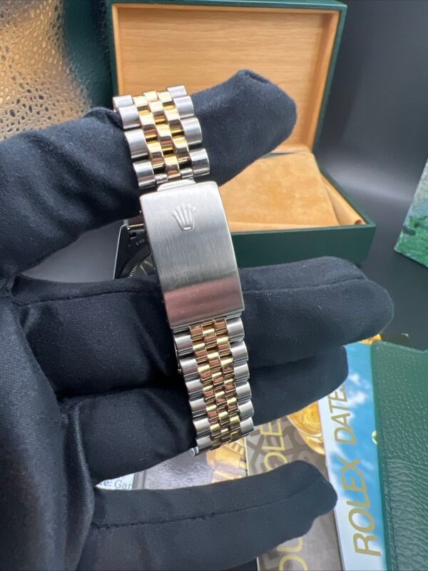 Rolex Datejust watch 16233 1996 box papers. - Image 4