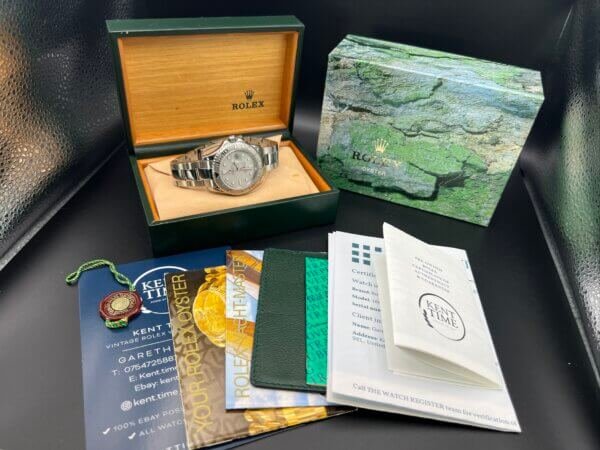 Rolex Yachtmaster 16622  1999  box and accessories - Image 3