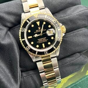 Rolex submariner 16613 1996 box accessories