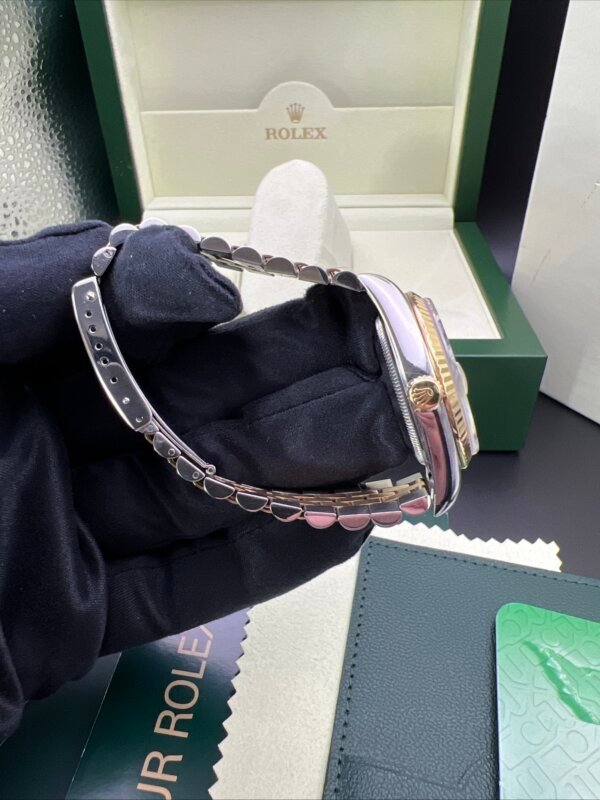 Rolex Datejust watch 16233 2006 box papers factory diamond - Image 7