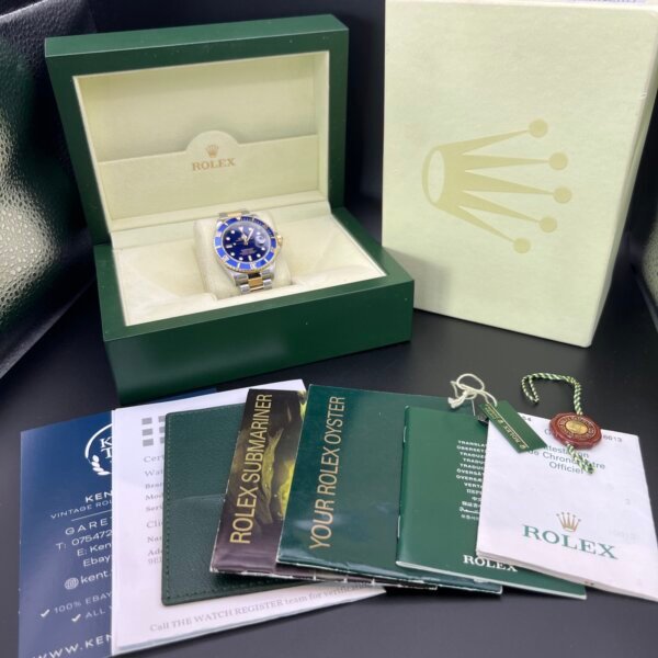 Rolex submariner 16613 2005 box papers - Image 9