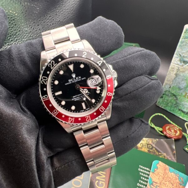 Rolex GMT Master II 2000 box accessories coke - Image 12