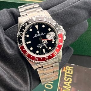 Rolex GMT Master II 2000 box accessories coke