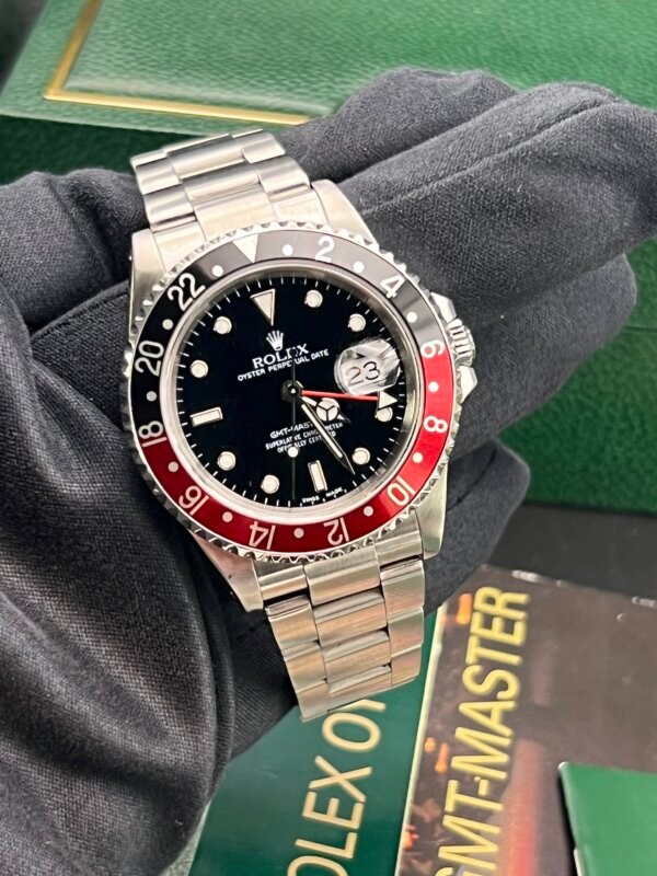 Rolex GMT Master II 2000 box accessories coke