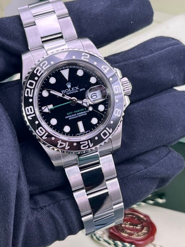 Rolex GMT Master II 2009 116710ln box accessories - Image 7