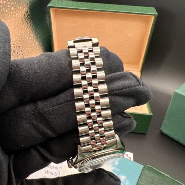 Rolex Datejust watch 16014 accessories serviced - Image 9