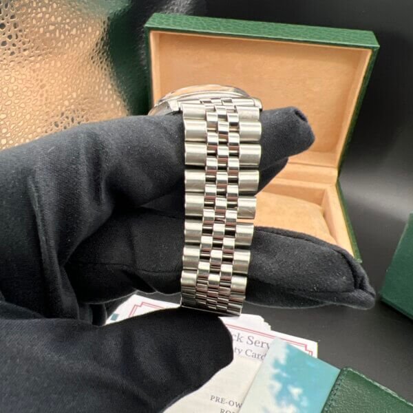 Rolex Datejust watch 16014 accessories serviced - Image 10