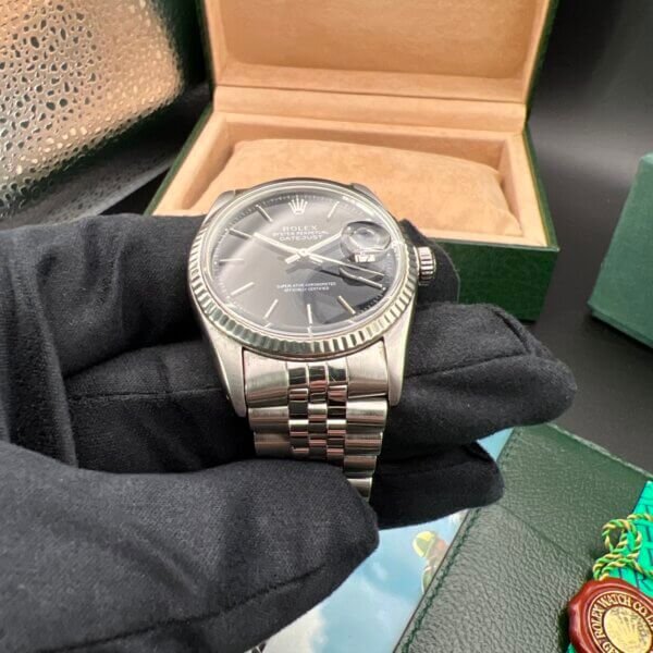 Rolex Datejust watch 16014 accessories serviced - Image 6