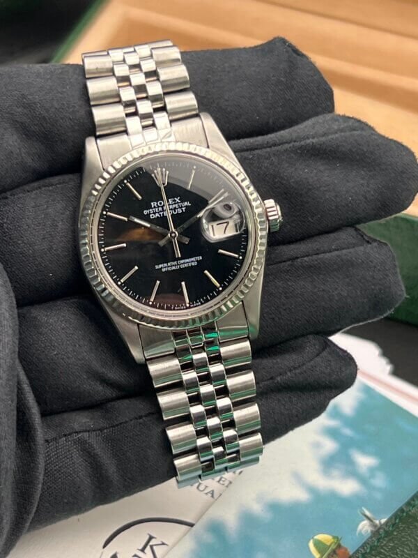 Rolex Datejust watch 16014 accessories serviced