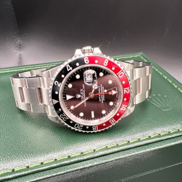 Rolex GMT Master II 2000 box accessories coke excellent example - Image 12