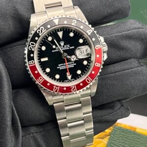 Rolex GMT Master II 2000 box accessories coke excellent example