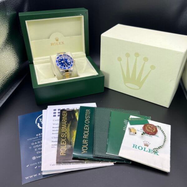 Rolex submariner 16613 2000 box papers - Image 6