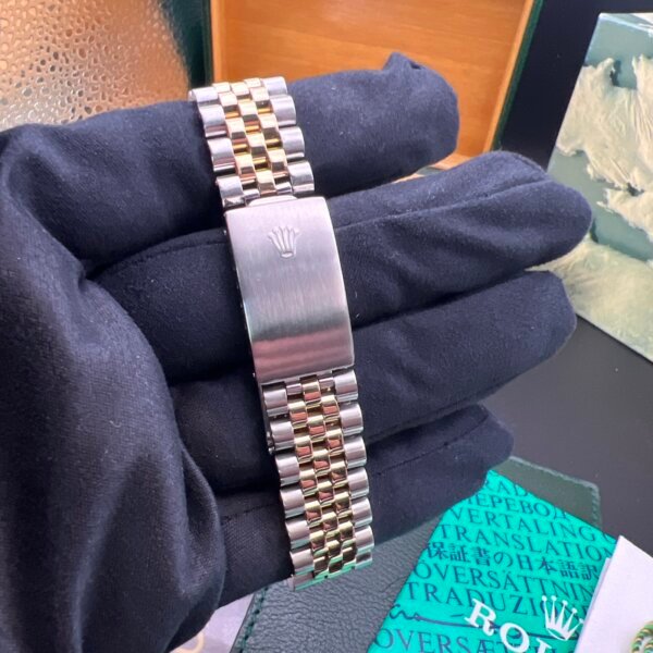 Rolex Datejust watch 16233 box papers. - Image 8