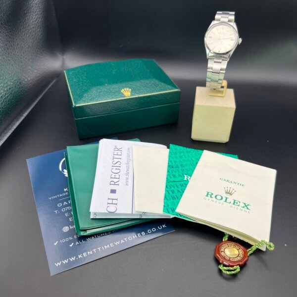 Rolex AIRKING 5500 1984 box papers - Image 8