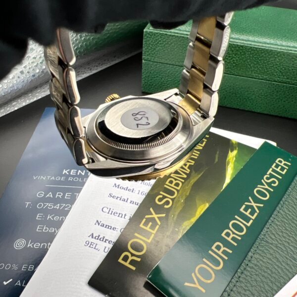 Rolex submariner 16613 2003 box accessories serviced - Image 10