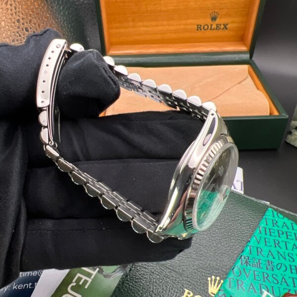 Rolex Datejust watch 16014 1982 box accessories - Image 5