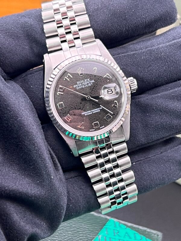 Rolex Datejust watch 16014 1982 box accessories - Image 8