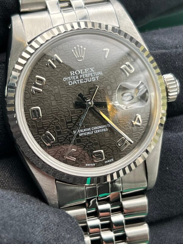 Rolex Datejust watch 16014 1982 box accessories - Image 7