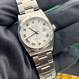 Rolex Datejust watch 16200 box papers year 2000