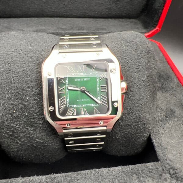 Cartier santos de Cartier wssa0061 green 2025 full set - Image 2