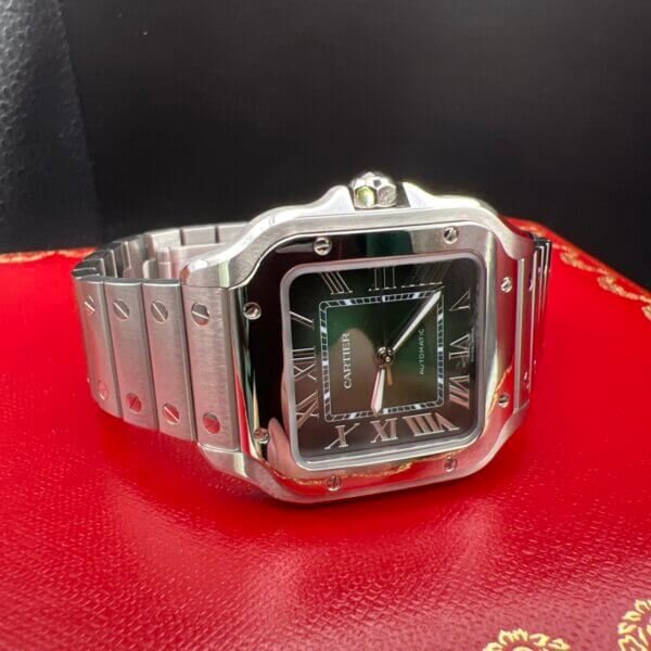 Cartier santos de Cartier wssa0061 green 2025 full set - Image 3