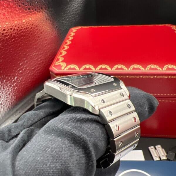 Cartier santos de Cartier wssa0061 green 2025 full set - Image 9