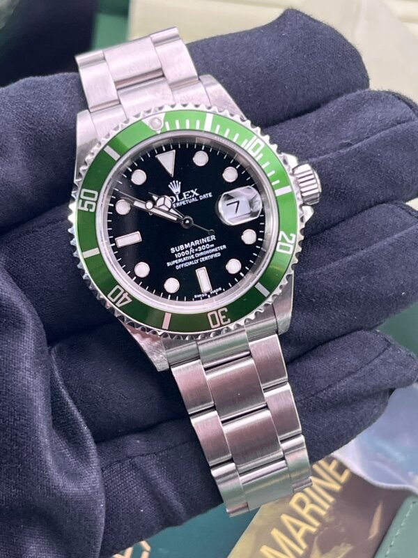 Rolex submariner 16610lv 2005 collector set ‘kermit’