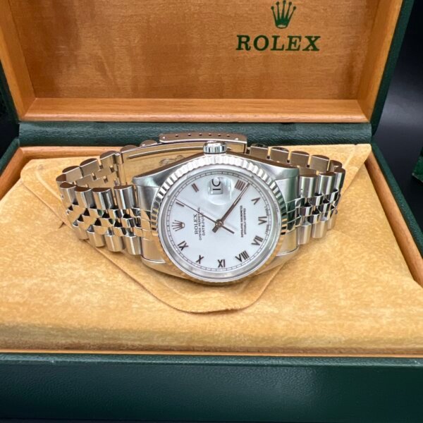 Rolex Datejust watch 16234 1991 box papers - Image 8