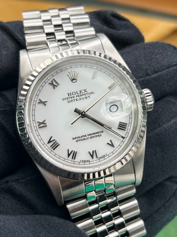 Rolex Datejust watch 16234 1991 box papers - Image 3