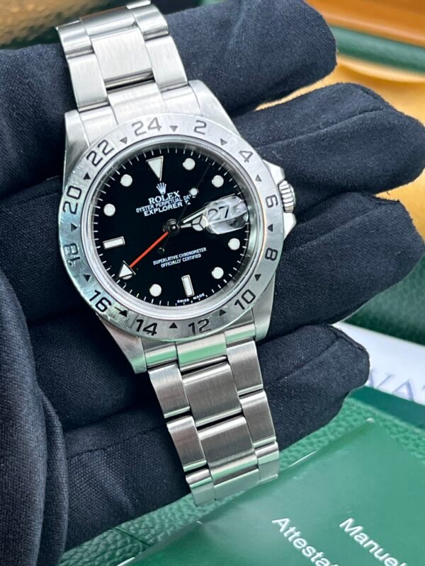Rolex explorer II 16570  2005 box-papers-accessories