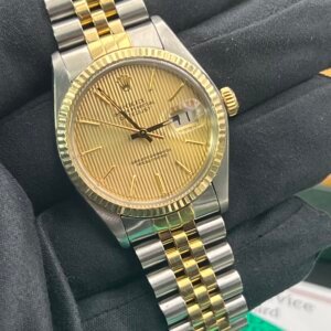 Rolex Datejust watch 16013 box, accessories serviced