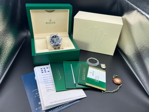Rolex GMT MASTER II ‘Batman’. Full set 2016 - Image 11