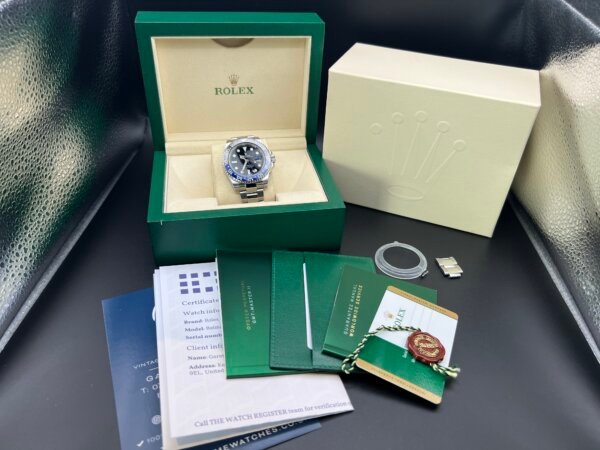 Rolex GMT MASTER II ‘Batman’. Full set 2016 - Image 10