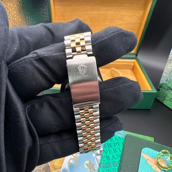 Rolex Datejust watch 16233 1997 box papers. - Image 8