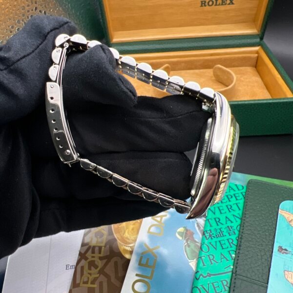 Rolex Datejust watch 16233 1997 box papers. - Image 6