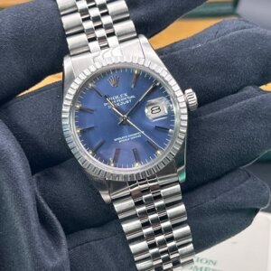Rolex Datejust Watch  Box Papers 36mm Stainless  With Accessories (924)