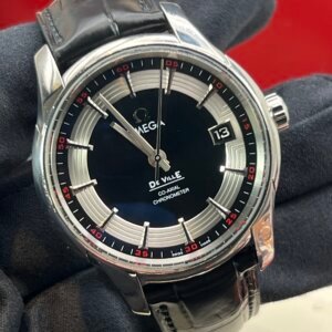 Omega De Ville Hour Vision 431.33.41.21.01.001 Steel 41mm Box Papers 2008 (976)